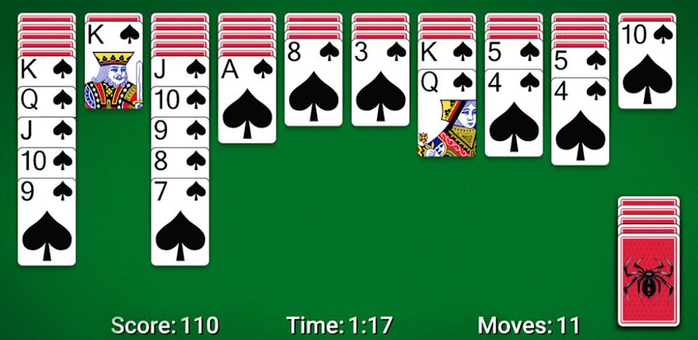 Spider Solitaire Mod APK