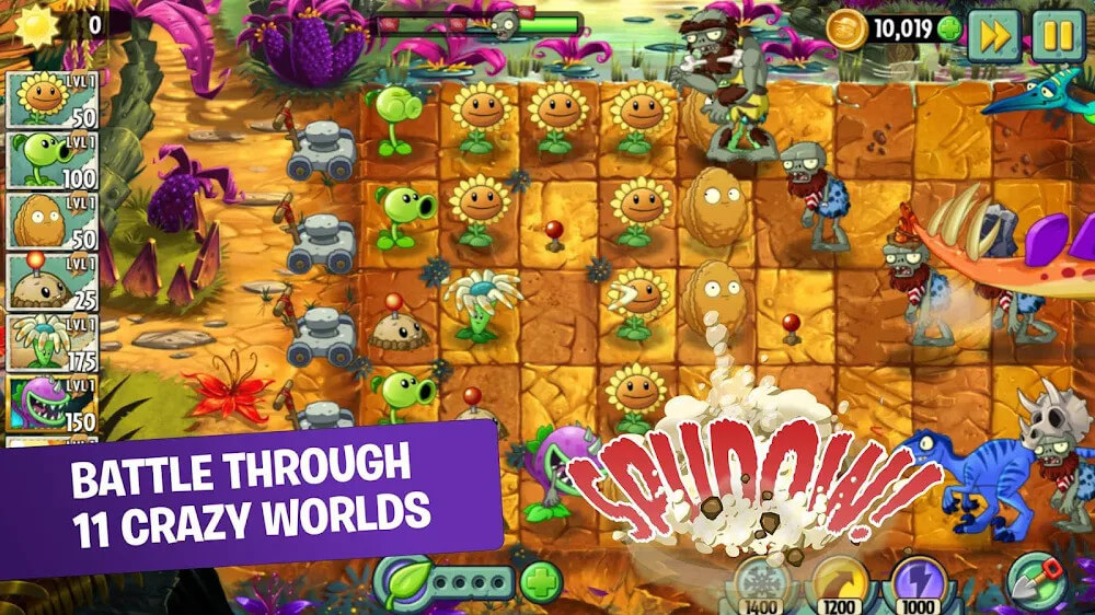 Plants Vs Zombies 2 Mod apk