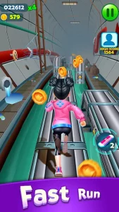 Download Subway Princess Runner Mod latest 2022( Unlimited Coins ) 3