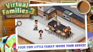 Download Virtual Families 3 Mod Apk Latest 2022 (Unlimited Coins) 1